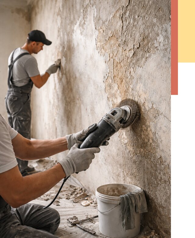 Снятие и удаление краски со стен в белебее от 2142 руб. — ОТДЕЛОЧНИК-Блб