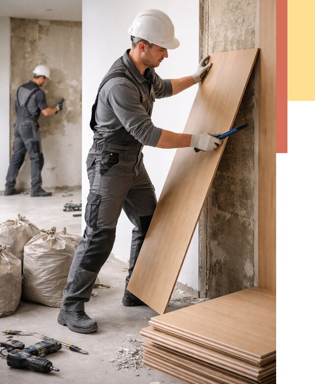 Демонтаж стеновых панелей в белебее от 3570 руб. за м² быстро и недорого | ОТДЕЛОЧНИК-Блб