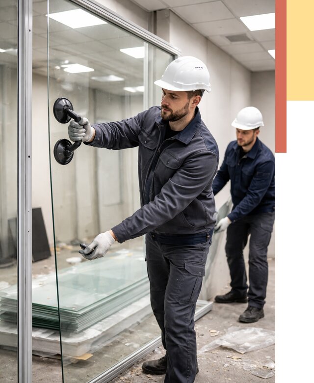 Демонтаж стеклянных перегородок в белебее от 3264 руб. — быстро и недорого | ОТДЕЛОЧНИК-Блб