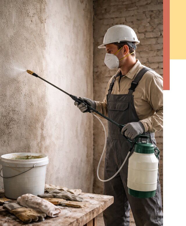 Антисептическая обработка стен в белебее от 1224 руб. — быстро и недорого | ОТДЕЛОЧНИК-Блб