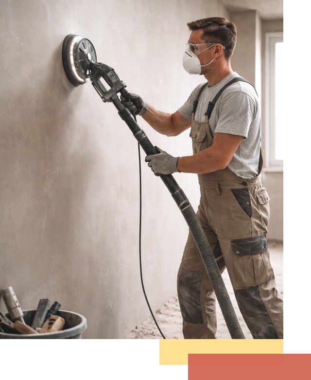 Профессиональная шлифовка стен в белебее быстро и качественно