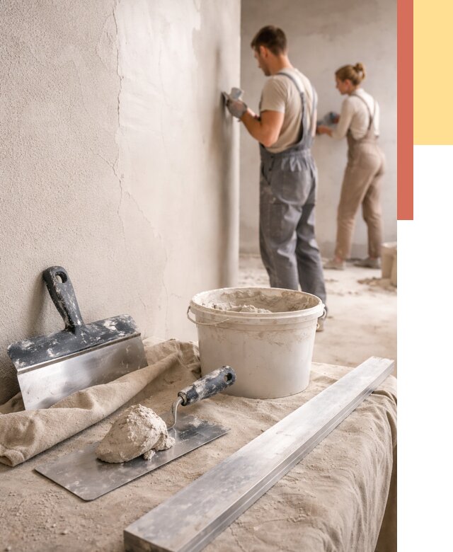 Штукатурка стен гипсовая в белебее от 4590 руб/м2 — быстро и недорого | ОТДЕЛОЧНИК-Блб