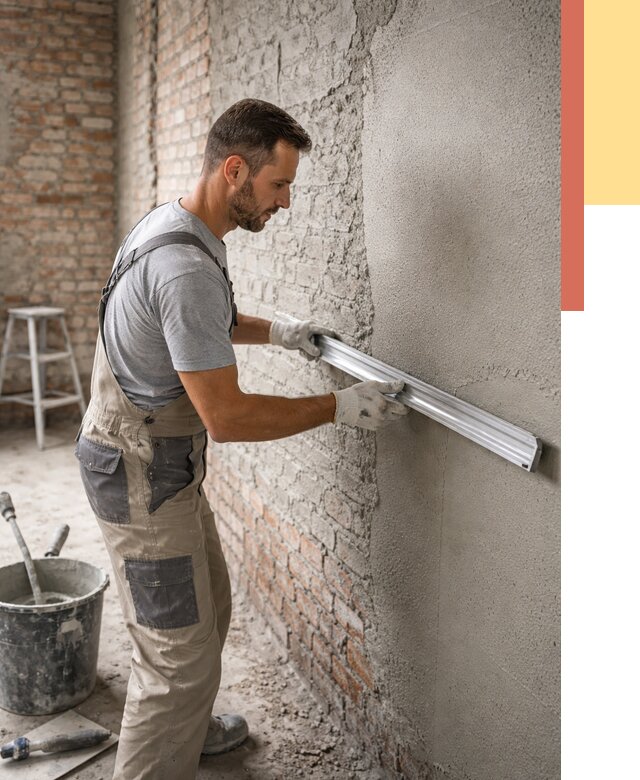 Штукатурка кирпичных стен в белебее от 4590 руб/м2 — быстро и недорого | ОТДЕЛОЧНИК-Блб