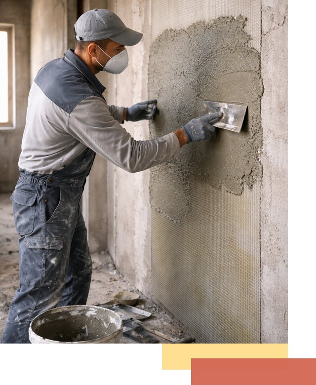 Штукатурка стен по сетке в белебее под ключ качественно и быстро