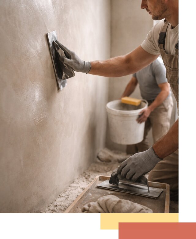 Нанесение марокканской штукатурки таделакт в белебее