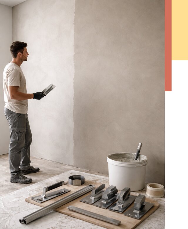 Нанесение микроцемента на стены в белебее от 3264 руб./м2 под ключ | ОТДЕЛОЧНИК-Блб