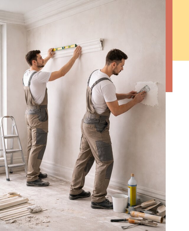 Монтаж лепнины на стены в белебее от 4590 руб. — недорого, быстро | ОТДЕЛОЧНИК-Блб