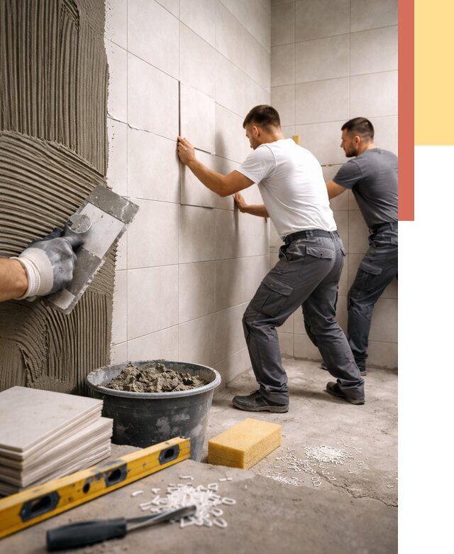 Укладка плитки на стены в белебее от 867 руб. — качественно и недорого | ОТДЕЛОЧНИК-Блб