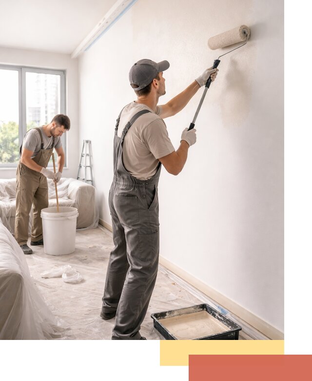 Покраска стен в офисе в белебее — быстрый и качественный ремонт