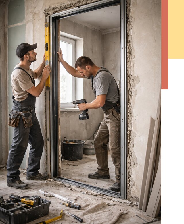 Закладка дверного проема в белебее от 3570 руб. — быстро и недорого | ОТДЕЛОЧНИК-Блб