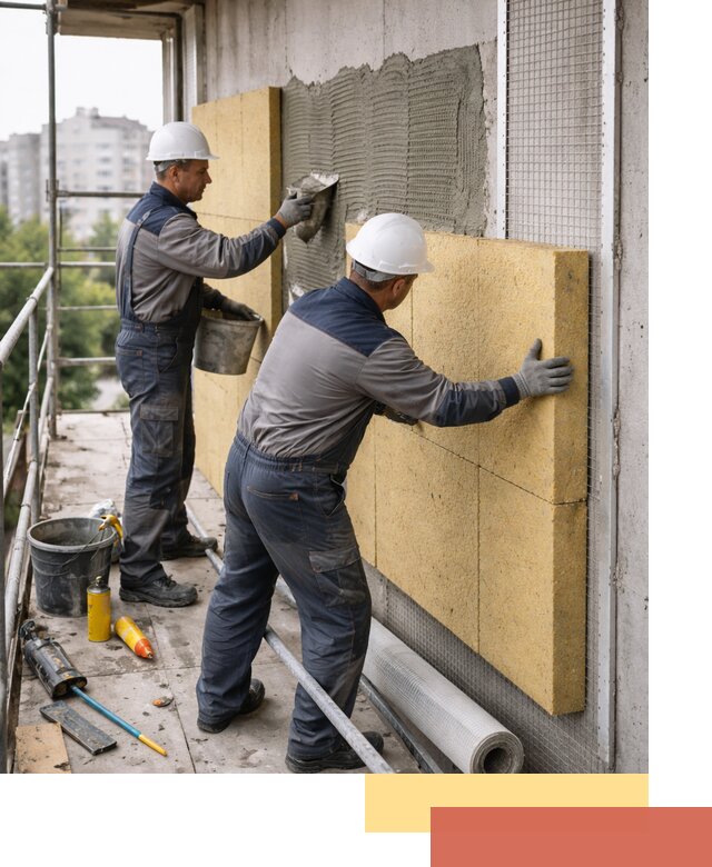 Утепление стен зданий и домов в белебее качественно и надежно
