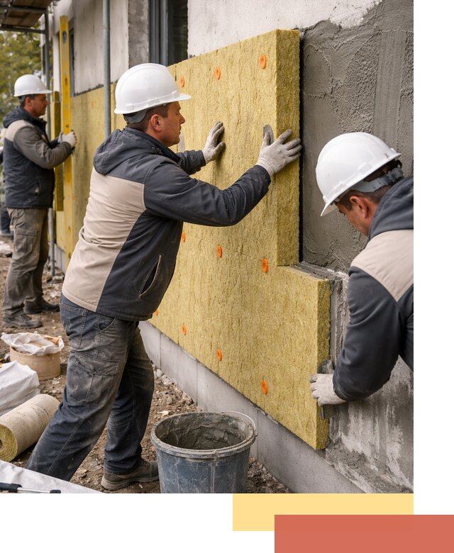 Утепление стен минватой в белебее — тепло и звукоизоляция