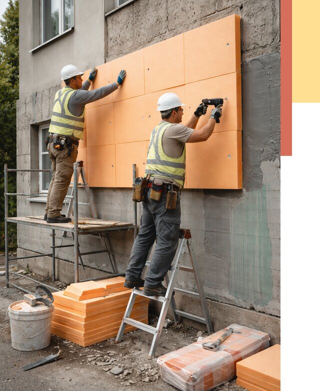 Утепление стен пеноплексом в белебее от 1887 руб./м2 — быстро и недорого | ОТДЕЛОЧНИК-Блб