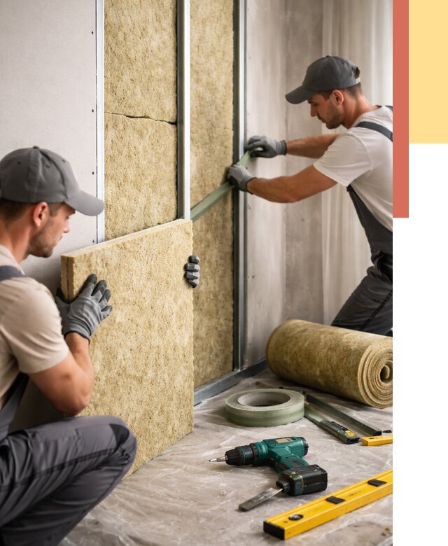 Шумоизоляция стен в белебее под ключ от 1887 руб. | ОТДЕЛОЧНИК-Блб