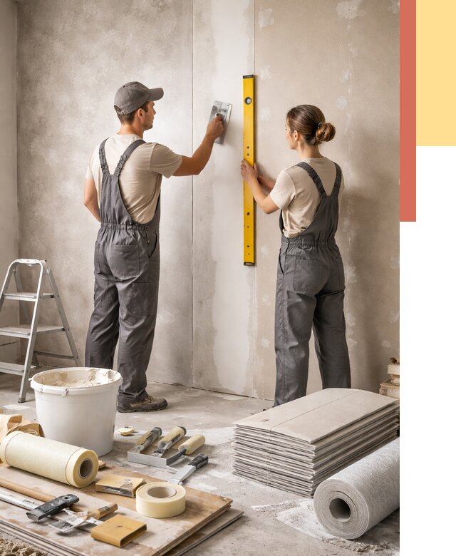 Отделка стен в белебее от 1530 руб/м² — недорого, быстро, под ключ | ОТДЕЛОЧНИК-Блб