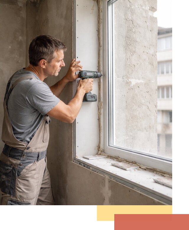 Монтаж гипсокартонных откосов в белебее под ключ