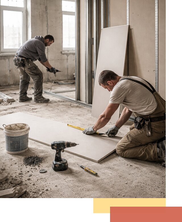 Кладка перегородок из ПГП под ключ в белебее