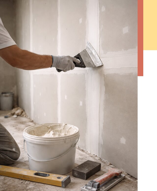 Шпаклевка перегородок из гипсокартона в белебее от 2550 руб. — услуги ОТДЕЛОЧНИК-Блб