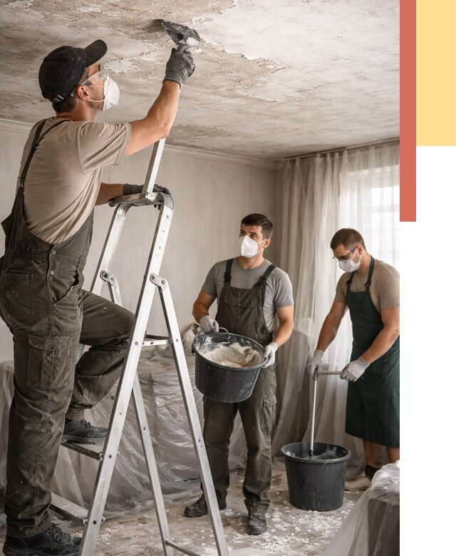 Удаление побелки с потолка в белебее от 2550 руб. быстро и недорого | ОТДЕЛОЧНИК-Блб