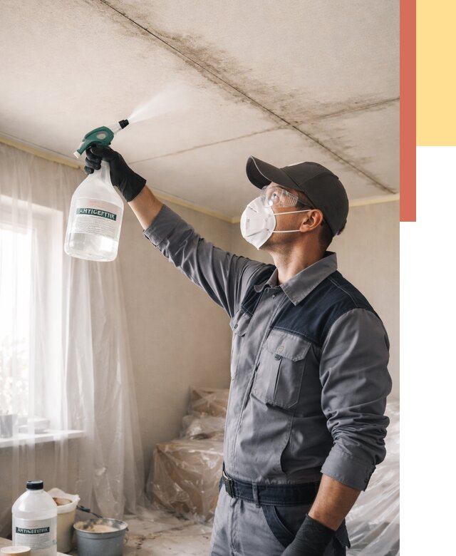 Антисептическая обработка потолка в белебее от 2550 руб. | ОТДЕЛОЧНИК-Блб