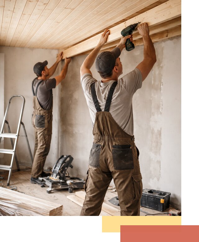 Монтаж потолка из вагонки в белебее профессионально и аккуратно