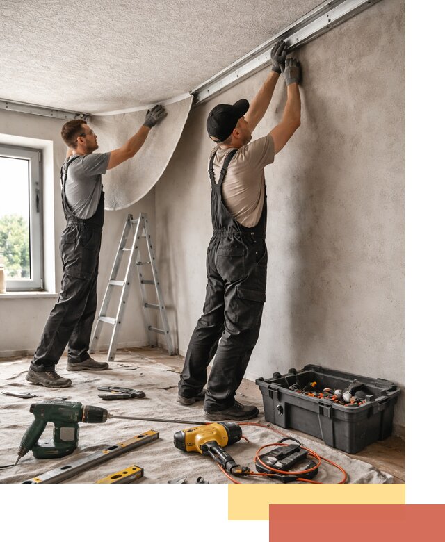 Монтаж фактурного натяжного потолка в белебее качественно и быстро