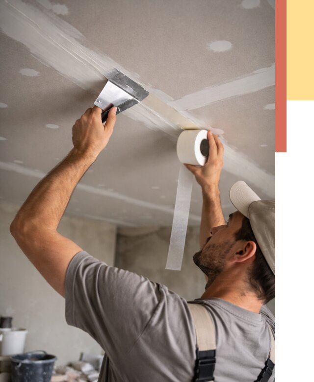 Обработка швов потолка ГКЛ в белебее от 7651 руб. под ключ | ОТДЕЛОЧНИК-Блб