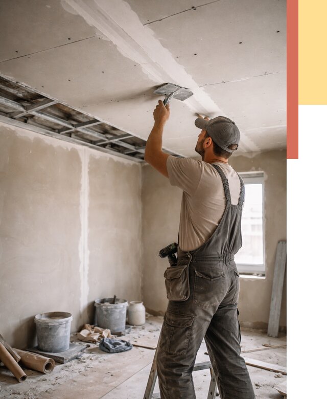 Ремонт потолка из гипсокартона в белебее от 663 руб./м² — быстро и недорого | ОТДЕЛОЧНИК-Блб