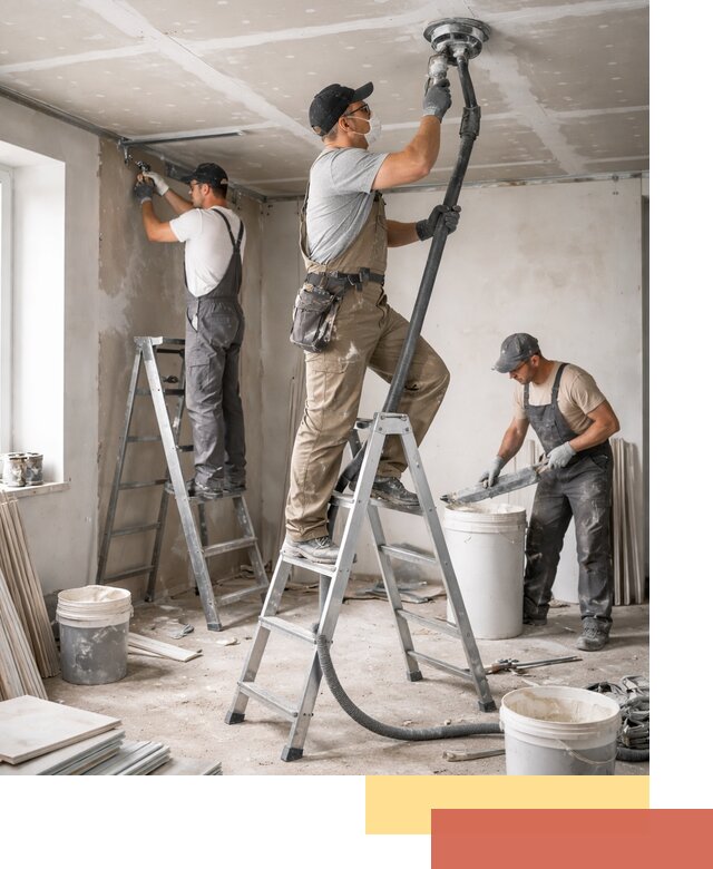 Ремонт потолка из гипсокартона в белебее: быстрый и качественный монтаж