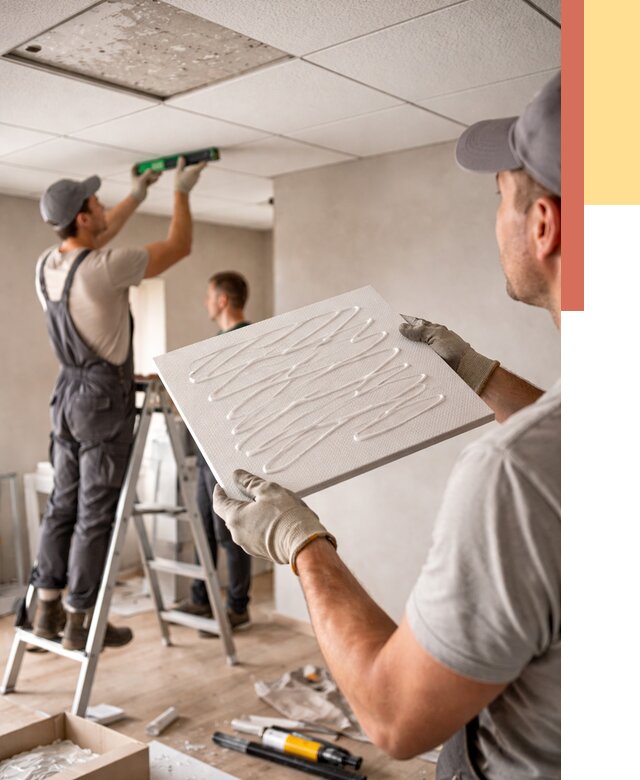 Монтаж потолочной плитки в белебее от 4590 руб. — быстро и недорого | ОТДЕЛОЧНИК-Блб