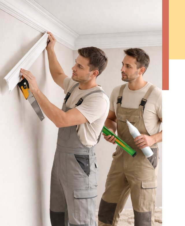 Монтаж потолочного плинтуса в белебее от 2346 руб. — быстро и недорого | ОТДЕЛОЧНИК-Блб