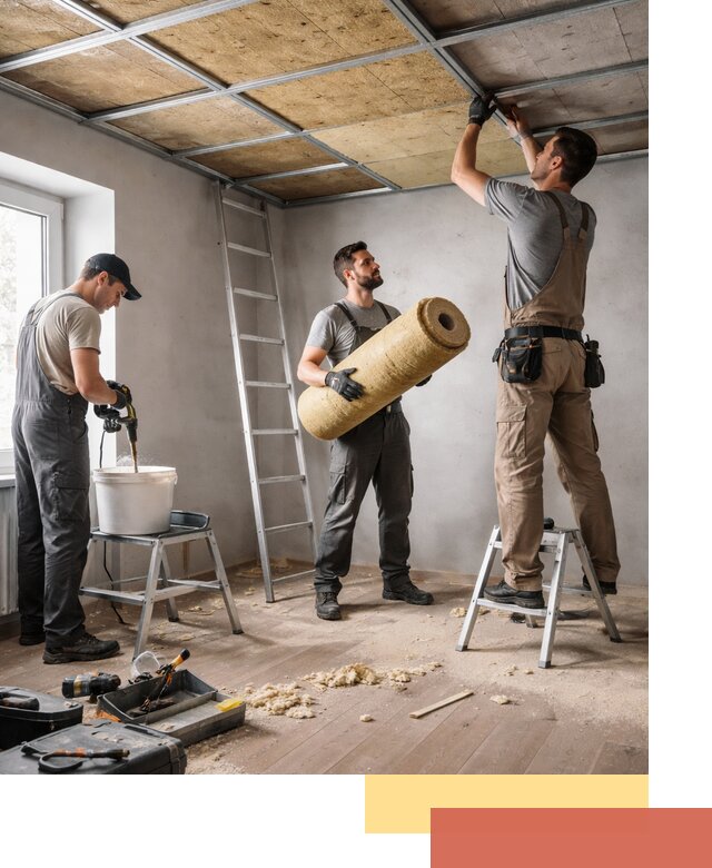 Шумоизоляция потолка в белебее: профессиональный монтаж и отделка